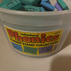 Lakeshore Phonics Rubber Stamps